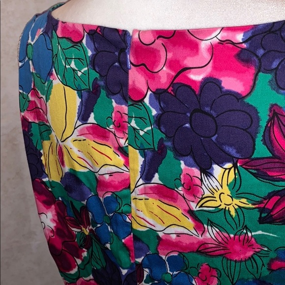 Jones New York Casual Springtime Sleeveless Dress - Picture 8 of 11